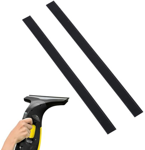 DHWEKU 2 Pcs Labio para aspiradora de Ventana 280 mm Labios de Repuesto para aspiradora de Ventana con Goma compatibles con WV1 WV2 WV5 WV50 WV55 WV60 WV75