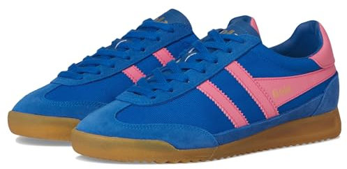 Gola Tornado pour Femme, Saphir/Rose Fluo, 6.5