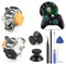 Hall-Effekt-Joysticks für Xbox One S/One X Stick Ersatz 3D Analog Sensor Modul für Xbox One Joystick Thumbstick Controller Zubehör Teile mit Reparaturwerkzeugen (2 Stück)