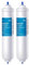 Refirgerator Water Filter, Compatible for Samsung DA29-10105J HAFEX/EXP WSF-100 Aqua-Pure Plus/Compatible for LG 5231JA2010B/Compatible for GE GXRTQR,Refrigerator Water Filter.(2 pcs)