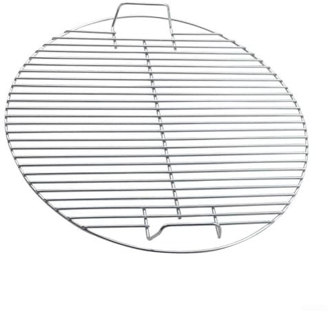 Sileduove Griglia di cottura rotonda in acciaio inox, diametro 44,5 cm, ricambio per barbecue Weber 7432 a carbone da 47 cm