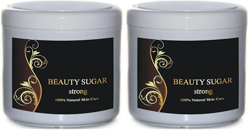 Sugaring Zuckerpaste Beauty Sugar strong in XXL Größe 600g- zur Haarentfernung - Made in Germany (Packung mit 2)