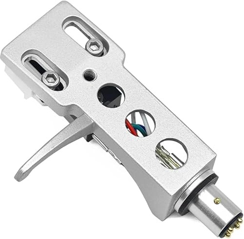 Cartucho de tocadiscos plateado compatible con Pioneer PLX-1000, PL-518, PL-530, PL-A35, PLX-500, PL-560, PL-200, PL-516, PL-255, reemplazo de AT-3600L. Buen procesamiento