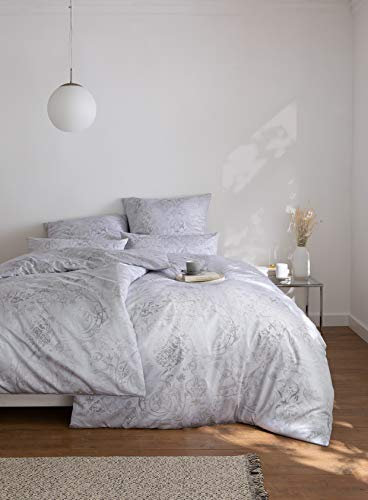 Estella Bettwäsche 135x200 6174001 820 Gregorio Bettwäsche Silber 100% Baumwolle L/B ca. 200/135 cm