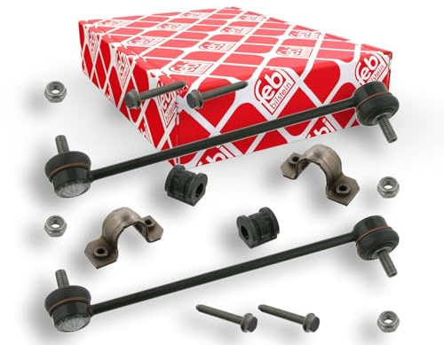 febi bilstein 37089 Anti Roll Bar Bush Kit with stabiliser links, pack of one