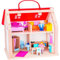 goki 51780 Koffer Puppenhaus mit Zubehör, gemischt, Large