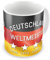 Fußball - Deutschland - Weltmeister - Keramik Tasse Ø8,5 H9,5 cm