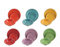 Villa d'Este SERVIZIO TAVOLA 18 PZ COLORI ASSORTITI BAITA ONE