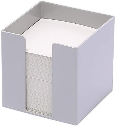 Metzger & Mendle 69027309BE Zettelbox, Blauer Engel, grau