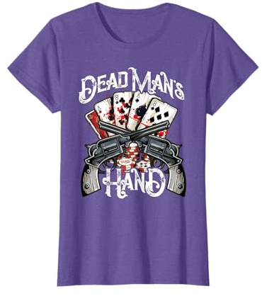 Dead Man's Hand, Aces & Eights Poker Player T-Shirt