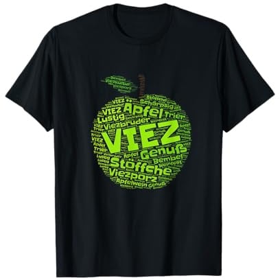 Viez Porz Apfelwein Grafik Für Äppelwoi Genießer Aus Trier T-Shirt