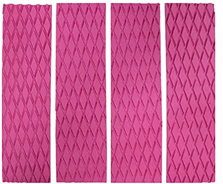 Z-LIANG Surfboard-Traktion Anti-Slip-Pad Eva Skimboard Traktion Tail Pad Grip Matte für Paddelplatine, Kajak, Surfbrett (Color : Pink)