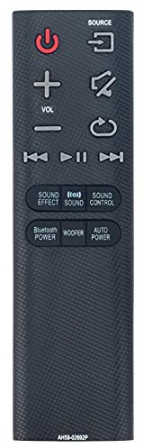 AH59-02692P Replacement Remote Commander fit for Samsung Sound Bar HW-J430 HW-JM6000 HW-J6000 HW-J355 HW-JM45 HW-J551 HW-JM35 HW-JM6000C HW-JM45C HW-J550 HW-J450 HW-J6001 HW-J460
