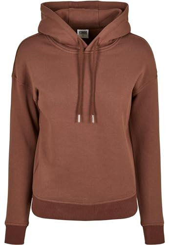 Urban Classics Damen Ladies Organic Hoody Kapuzenpullover, bark, XS