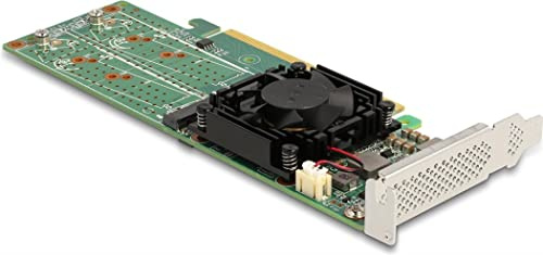 DELOCK PCI Express X16 Karte A 4 X INTERN NVME M.2 Key M -