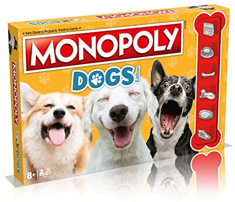 Soziales Brettspiel Monopoly Dogs Edition
