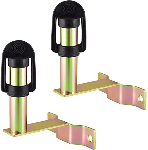 D-TECH Halter Rundumleuchte mit Kabel 12V Leuchten Halterung seitliche Montage,drehbar Halterung für Warnleuchte, Blinklicht Halterung,Universelle Traktor Warnleuchten halterung,nach DIN 72591(2ST)