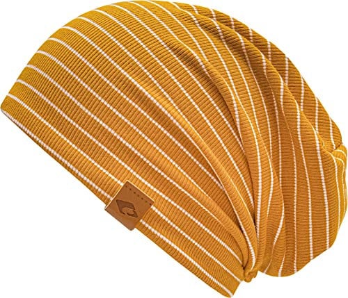 CHILLOUTS Damen Taipeh Hat Longbeanie, Curry, Einheitsgröße EU