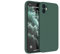 ameego Premium Liquid Silicone Case for iPhone 12 Mini - Full Protection, Anti-Scratch, Shockproof, Wireless Charging, Dust-Resistant, Lanyard-Friendly Design (Green)