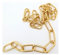 1 m schwere, goldene Kette für Kronleuchter, Draht 4,5 mm – Maschenweite 47 mm x 21 mm