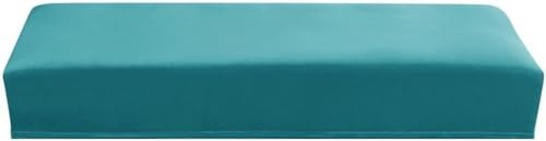 Bezug für Sitzbank Stretch Bezug für Esszimmerbank Holzbank Schonbezug Samt Bezug Für Fußhocker Bank Sitzbank Hocker Husse Flurbank Stuhlhusse Sofabank Bezüge ( Color : Turquoise blue , Size : 112-150