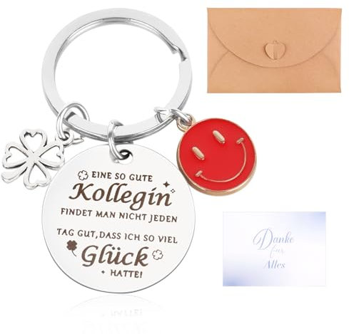 Lemicin Schlüsselanhänger Lustig Geschenk Kollegin: Eine So Gute Kollegint Findet Man Nicht Jeden Tag Gut Geschenk Kollegin Abschied Freundin Freunschaft Arbeitskollegin
