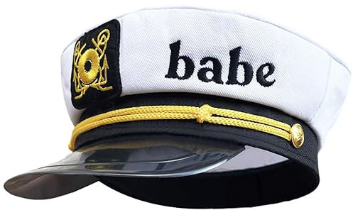 Kapitän Yacht Hut Kappe Erwachsene Navy Marine Hut für Halloween Kostüm Zubehör Boote Skippers Cap Skipper Hüte für Herren