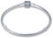 QIKAOLA S925 Sterling Silver Bracelets for Pandora Charms Snake Chain Bracelets for Women