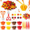 Learning Resources,Lernspielzeug,Mit Passenden Sortierbechern Und Pinzetten,Kinderspielzeug,motorikspielzeug,Pädagogisches Spielzeug,Mathe Spielzeug,Spielzeug ab 3 Jahre,Fall Fine Motor Toys