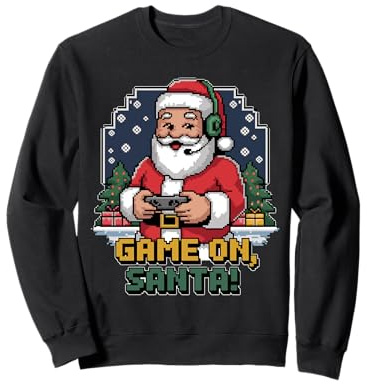 Jeu de Noël Père Noël Sweatshirt