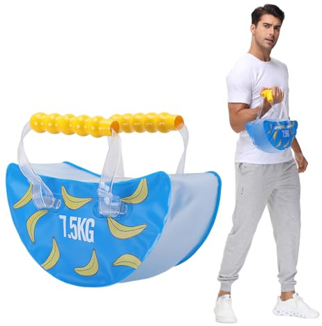 DEIRIS Wasser Kettlebell 3/4,5/7,5 kg, Weiche Kettlebell, Wassergewichte Aqua Bag, Verstellbare Sandsack Alternative, Tragbares Stabilitäts Fitnessgerät für Krafttraining