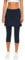 PINSPARK Sportrock Damen Hohe Taille Rock mit Leggings Integriert Tennisrock mit 3/4 Yoga Pants Outdoor Golf Gym Hockey Sport Sommerrock Kurz Knielang Sports Skort Navyblau L