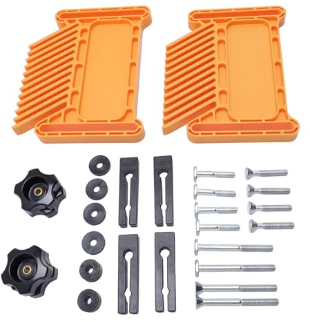 Universal Tandem Featherboard Woodworking Tools Stackable Featherboard for Table Saw Router Table Router Fence Band Saw