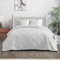 IlGruppone Copriletto Trapuntato Matrimoniale Elegante Trapuntino Lavorazione Intrecciata Due Piazze Trapunta Coperta Leggera Coperta Letto Leggera Primavera Estate - Bianco