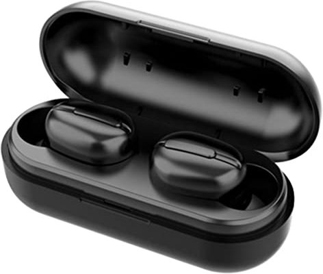 STOBOK 1 Satz -Kopfhörer Headset ohrenstöpsel ohrstöpsel Sportkopfhörer Offenstufe im Freien Smart-Kopfhörer Ohrhörer mit Ladefall Abs Black