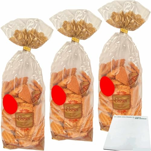 usy Bundle für Esser Hausmacher-Spritzgebäck 3er Pack (3x400g Beutel) + usy Block