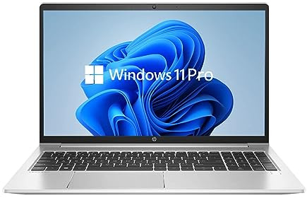 HP ProBook 450 G8 Business Laptop, 15.6 Zoll FHD Notebook, Intel Core i5-1135G7, 16GB RAM, 512GB SSD, US QWERTY Tastatur, Windows 11 Pro (Generalüberholt)