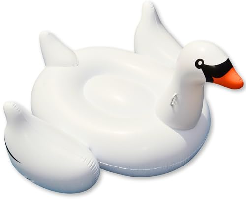 SWIMLINE | Giant Inflatable Ride-On Pool Float for Adults | Lucky Ducky