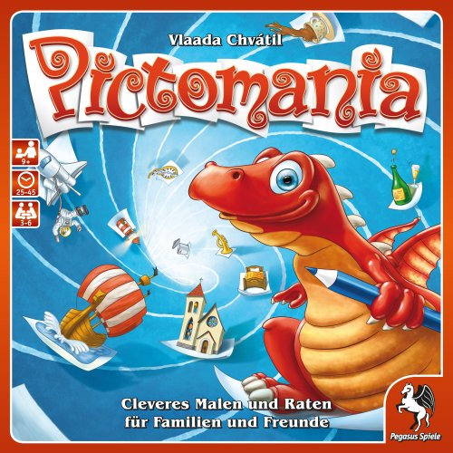 Pegasus Spiele 54305G - Pictomania, Revised Edition