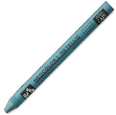 Caran D'ache Classic Neocolor I, Metallic Phtalo. Blue (7004.162)