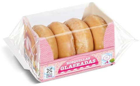 EL MOLINO DE DIA rosquillas glaseadas estuche 4 uds 208 gr