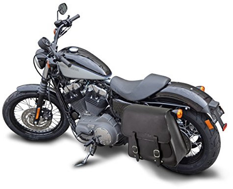 Packtasche Boston 28 Liter verschiedene Modelle Harley Davidson linke Seite Buffalo Bag.