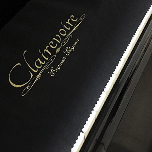 Clairevoire Keyboard & Piano Key Cover (Midnight Black)