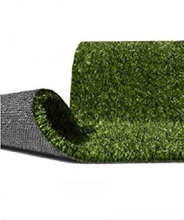 ITALFROM Prato Sintetico 20 mm h4 Finta Erba Tappeto Giardino Calpestabile (4x1m)
