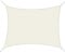 Outsunny Voile d'ombrage carrée 3x3m Toile ombrage extérieur Protection Anti-UV, pour Jardin terrasse extérieur Patio Piscine Balcon, crème