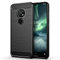 NOKOER Funda para Nokia 6.2/Nokia 7.2, TPU Delgada Disipacion de Calor Telefono Movil Cover, Material Suave Sensación Cómoda Huella Digital Anti Case para Nokia 6.2/Nokia 7.2 Smartphone - Negro