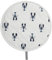 Sophie Allport - Lobster Circular Single Fabric Hob Cover, 100% Cotton, 38cm Diameter