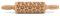 Folkroll Teigrolle 3D Motiv Hundepfoten junior 23,5 cm Buchenholz