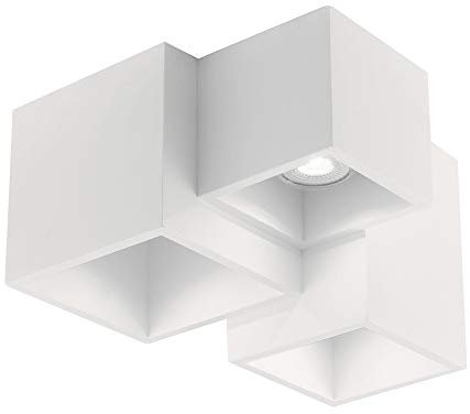 ECO-Light I-FOSTER-PL3 FOSTER Deckenleuchte GU10 27W Weiß