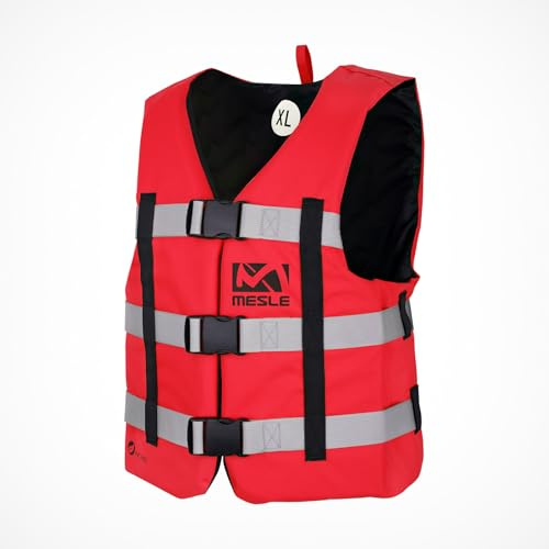 MESLE Schwimmweste Erwachsene Rental H600, Robuste Schwimmhilfe für Kommerziellen Verleih, Herren & Damen, 50N Auftriebsweste Sup, Kajak, Prallschutzweste Wakeboard, Wasserski, Jetski